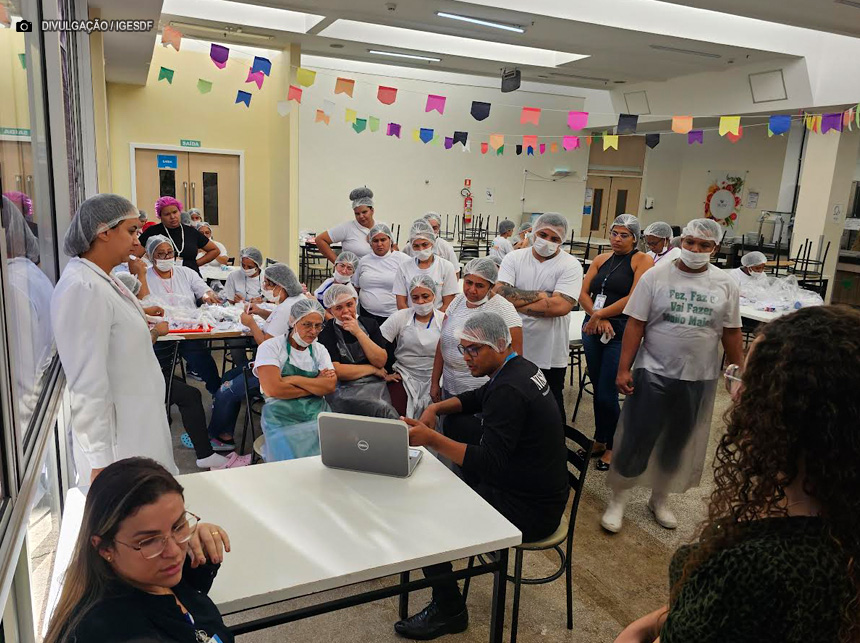 Colaboradores do HRSM recebem treinamento técnico de segurança