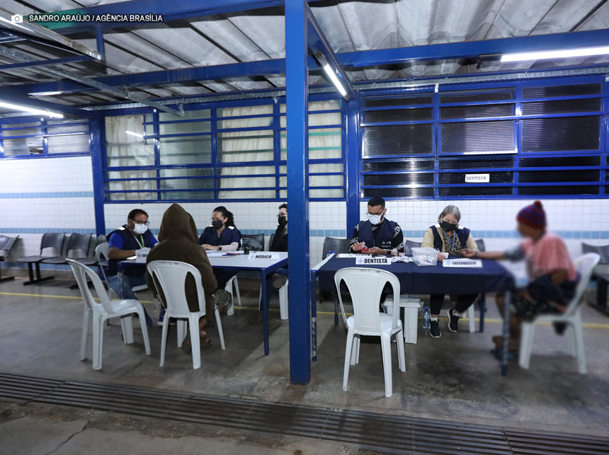 População em situação de vulnerabilidade recebe atenção em saúde em Ceilândia
