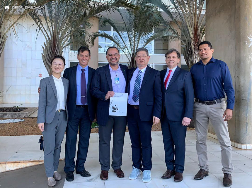 HBDF recebe delegação do Xiangya Hospital e da VICARE