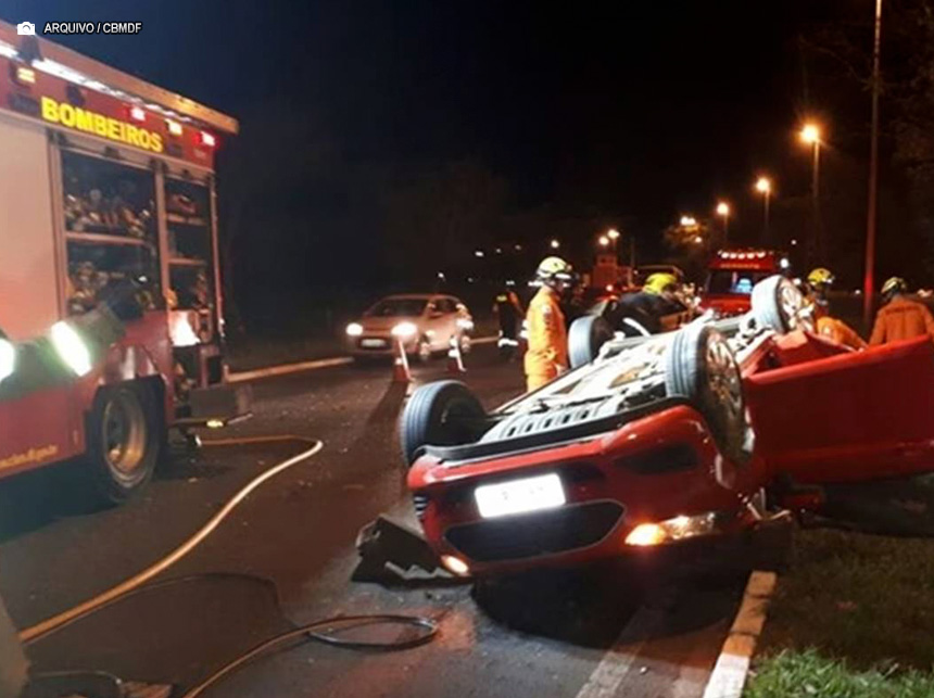 Acusado de provocar acidente de trânsito fatal na L4 Sul em 2017 é condenado a 15 anos de reclusão