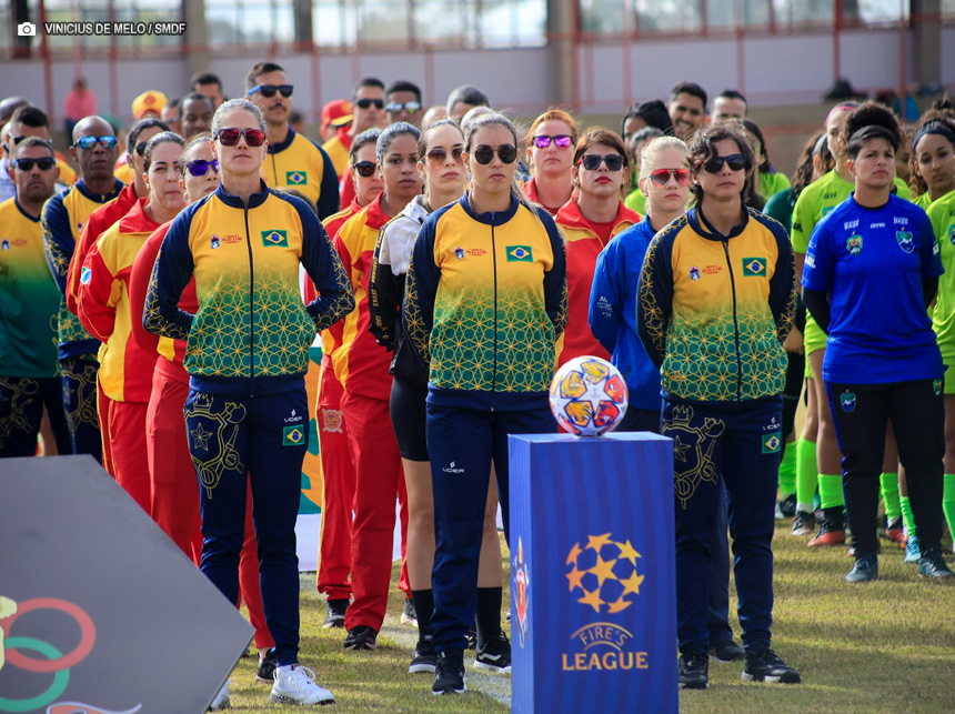 Secretaria da Mulher do DF lança projeto “Atleta campeã diz não ao covarde”