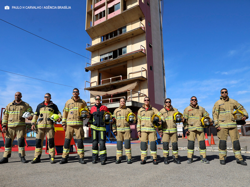 Bombeiros do DF se preparam para representar o Brasil em competição internacional