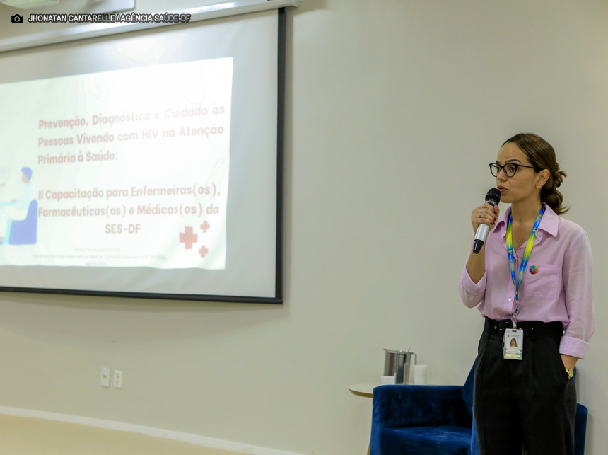 Profissionais de saúde participam de capacitação sobre HIV/Aids