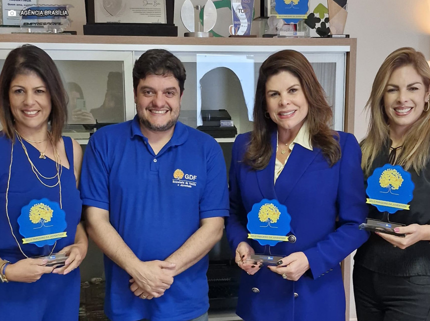 Mais de 150 empresas do Distrito Federal já receberam selo Parceira da Juventude