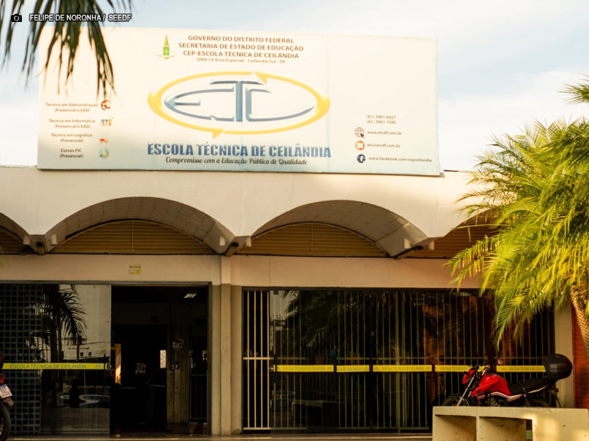 Escola Técnica de Ceilândia oferece cursos integrados à EJA