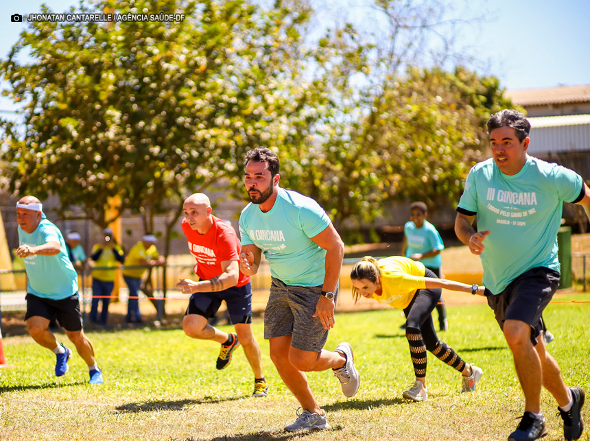 Gincana marca celebração do 19º aniversário do Samu-DF