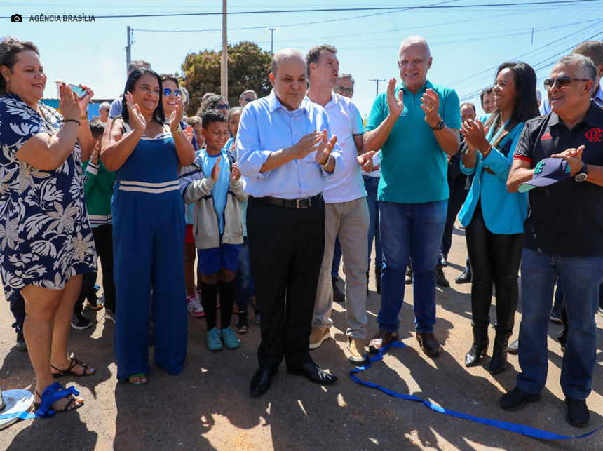 GDF inaugura ponte do Córrego do Pulador e pavimentação na Chapadinha, em Brazlândia