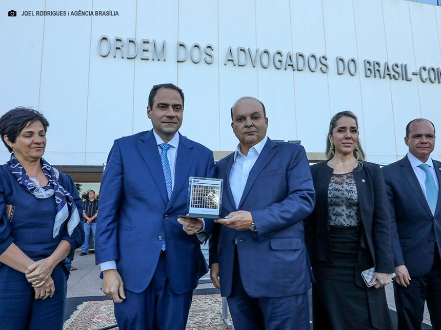 GDF e entidades recebem homenagem pela solidariedade ao incêndio na sede do Conselho Federal da OAB