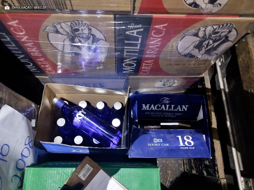 Operações apreendem R$ 525 mil em mercadorias irregulares na BR-060