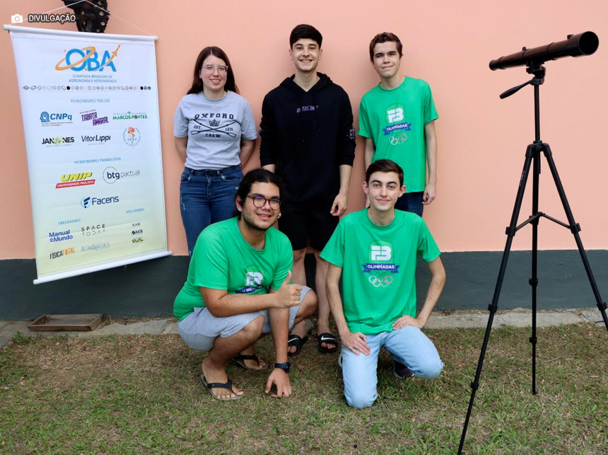 Estudantes brasileiros se classificam para Olimpíada Internacional e Latino-Americana de Astronomia