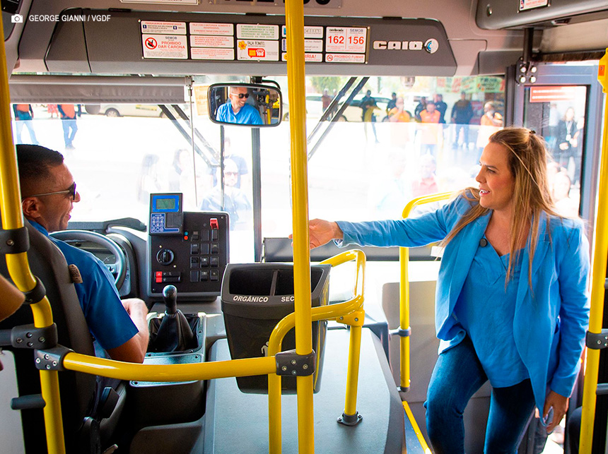 Mais 25 novos ônibus reforçam a mobilidade na região norte do DF
