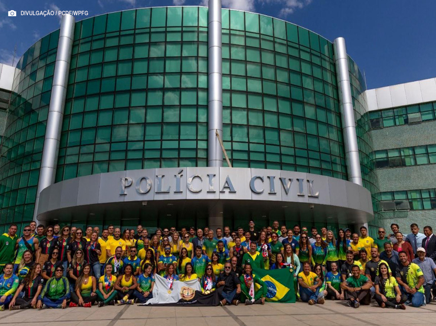 VII Olinsesp: policiais civis do DF são recordistas no Brasil e no mundo no esporte olímpico