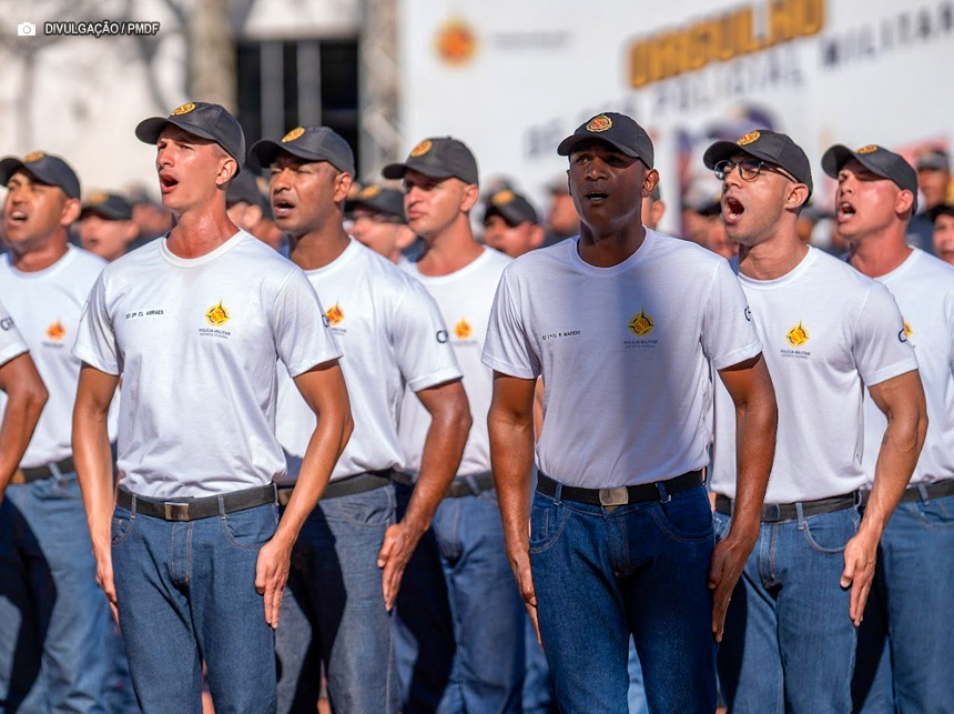 PMDF convoca 1.232 candidatos para o Curso de Formação de Praças