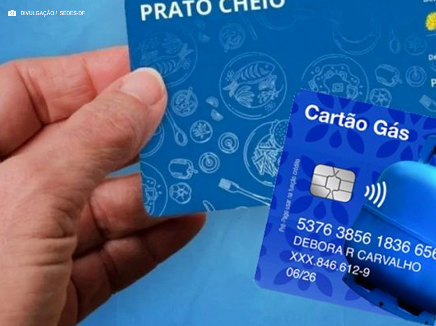 GDF libera R$ 42 milhões para pagamento do Cartão Prato Cheio, DF Social e Cartão Gás