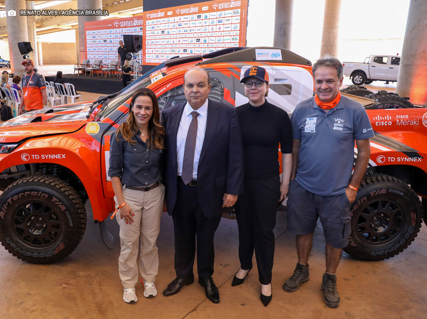 Ibaneis destaca força do turismo com a chegada do maior rally das Américas a Brasília