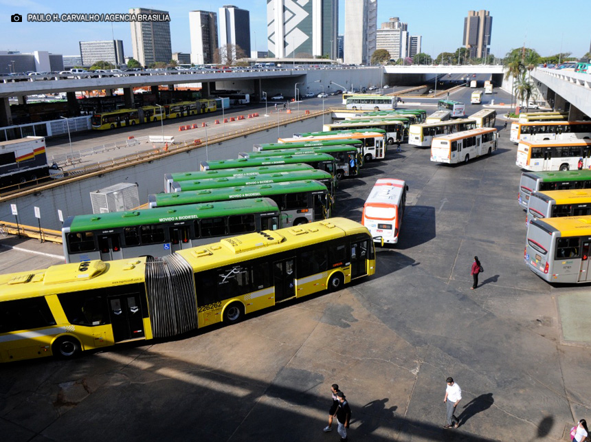 DF reforça transporte público coletivo para o Concurso Nacional Unificado