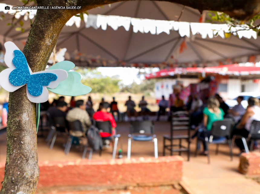 Caps II da Asa Norte promove diálogo sobre saúde mental