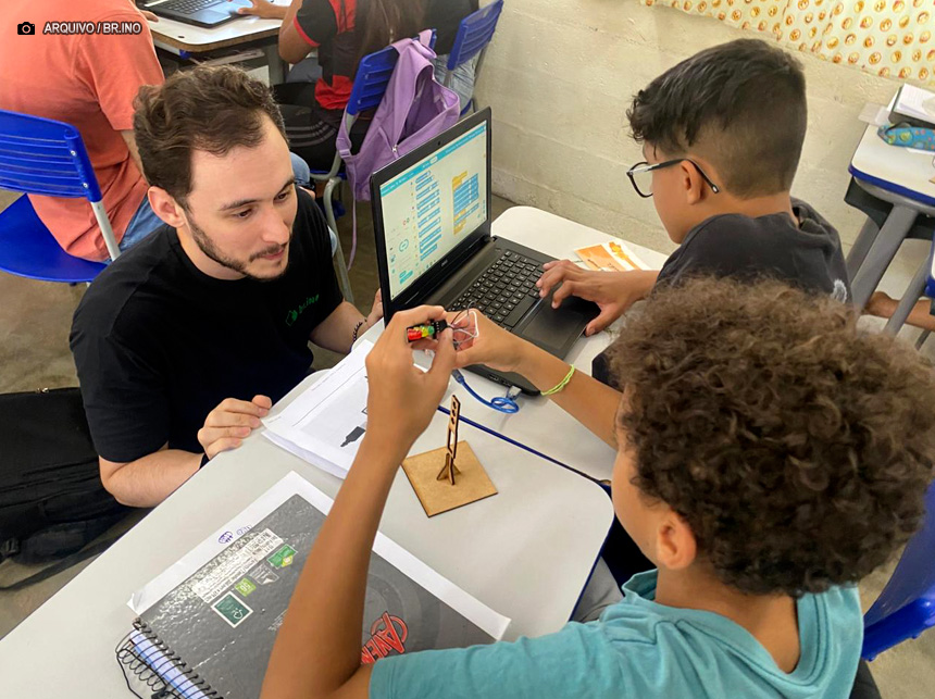 Startup residente do Biotic abre inscrições para voluntários em aulas de robótica