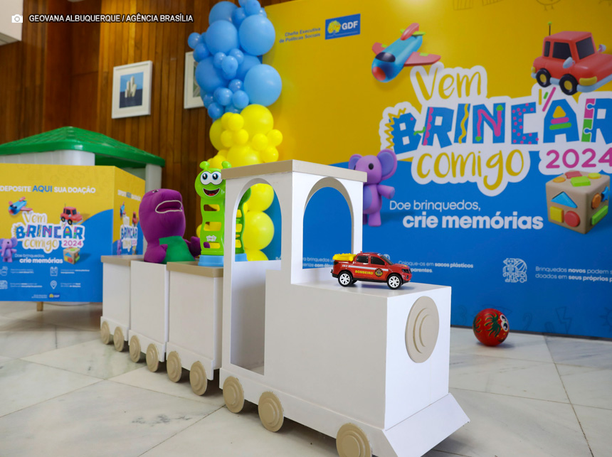 Campanha Vem Brincar Comigo leva 400 crianças para dia de diversão no Na Praia nesta quinta-feira (12)