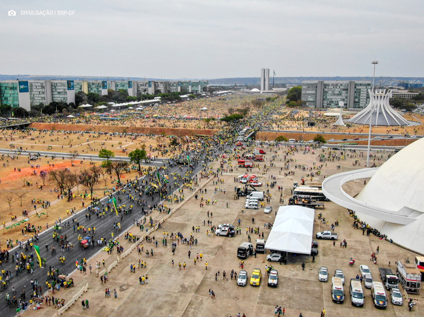 7 de Setembro: Plano de Segurança prevê fechamento da Esplanada às 23h de sexta (6)