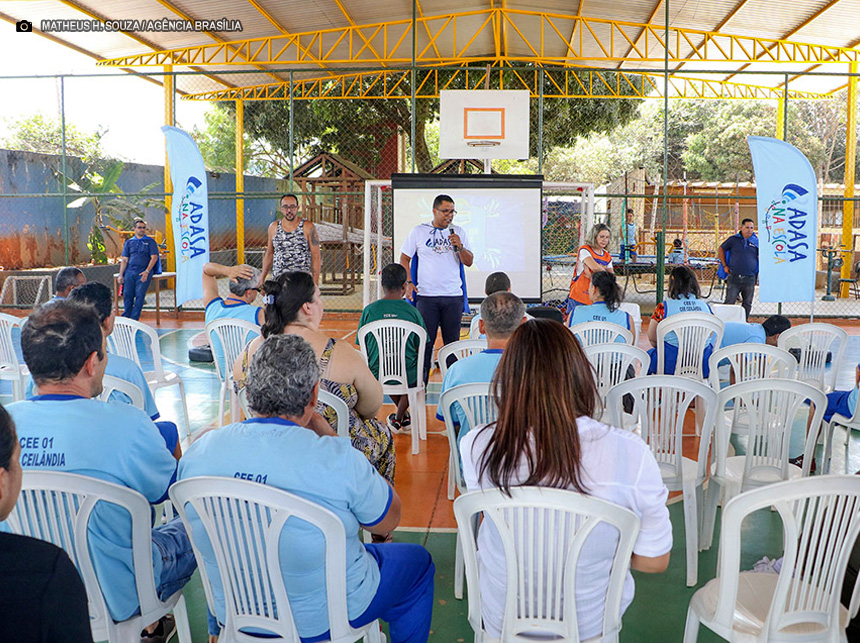 Programa leva conscientização sobre o uso racional da água a mais de 325 mil estudantes no DF