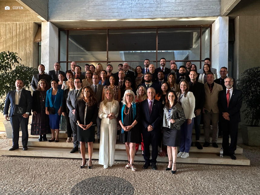 Cofen prestigia cerimônia de acordo de reciprocidade entre biólogos do Brasil e Portugal