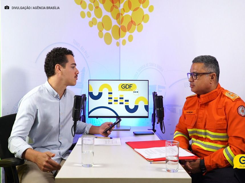 GDF de Ponto a Ponto: ‘Incêndio no Parque Nacional de Brasília está controlado e restrito a uma área’, diz comandante do CBMDF