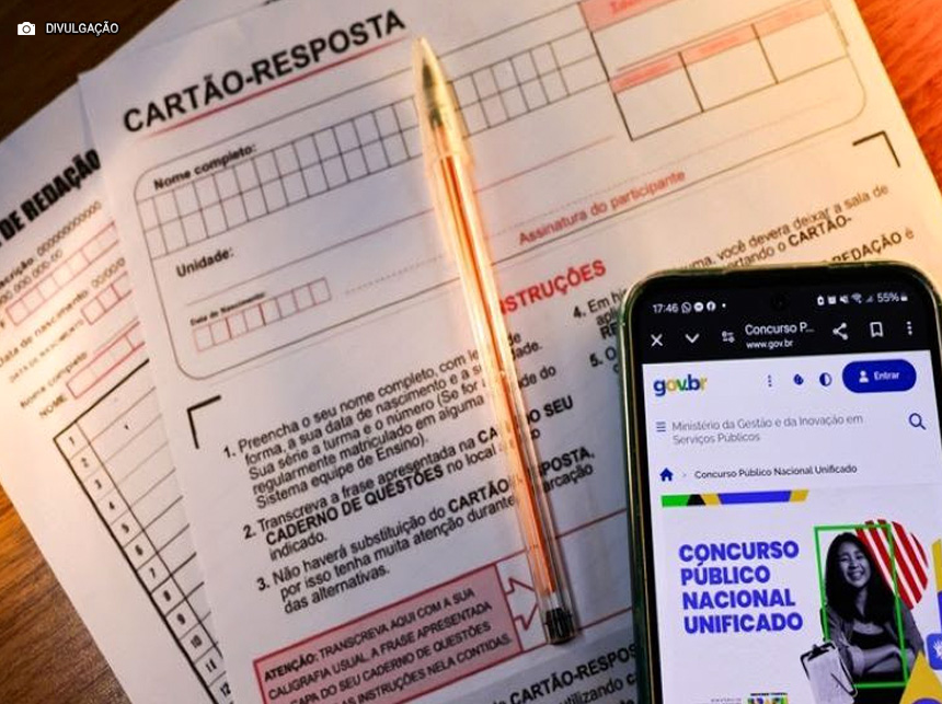 Cartões de resposta do CPNU podem ser acessados a partir desta terça (10)