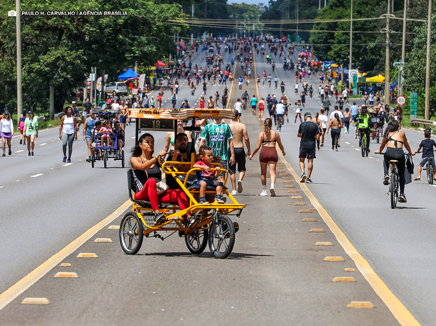 Eixão do Lazer: Ambulantes podem se cadastrar para trabalhar aos domingos e feriados nacionais