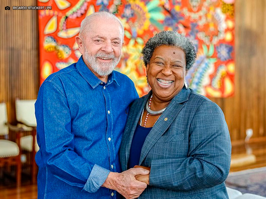 Lula escolhe a educadora e deputada Macaé Evaristo para chefiar Direitos Humanos