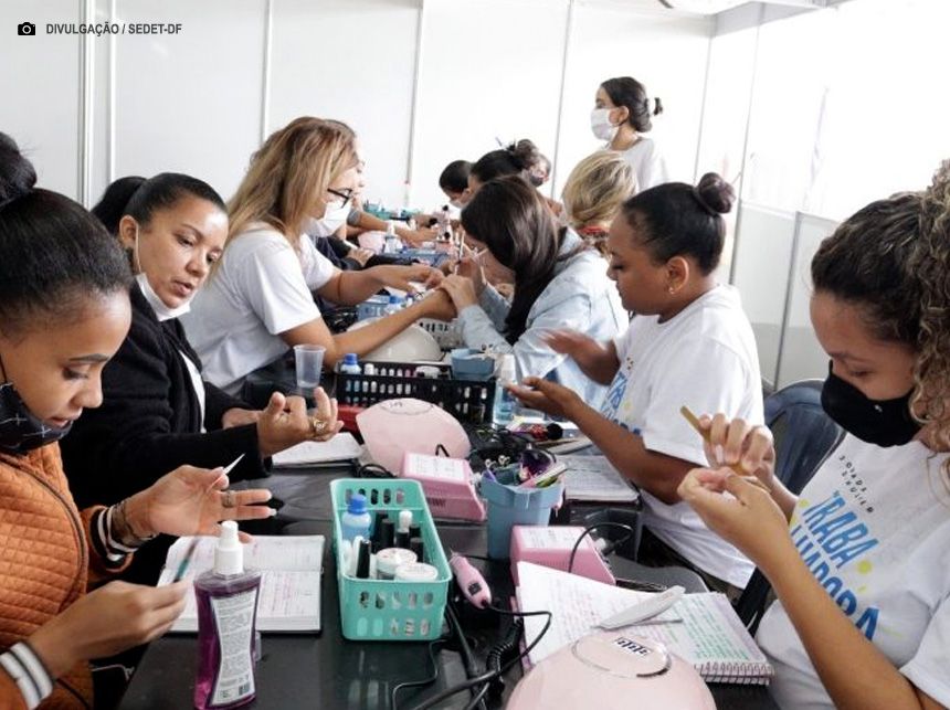 Inscrições abertas para cursos de capacitação profissional para mulheres