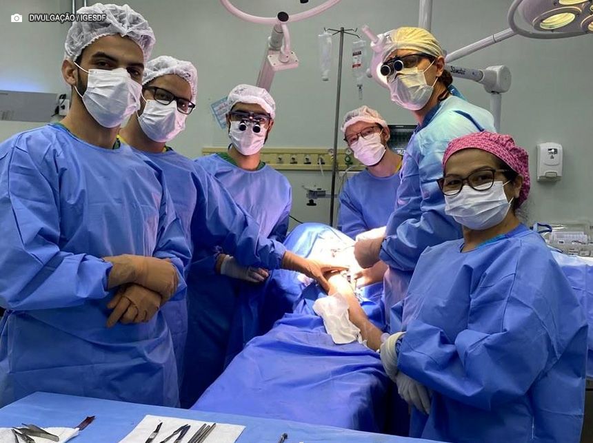 Hospital Regional de Santa Maria realiza cirurgia inédita de lesão plexo braquial