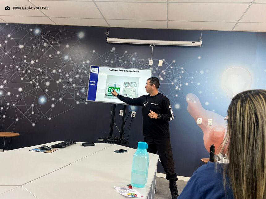 Curso de primeiros-socorros e prevenção de incêndios reforça segurança no Berçário Buriti