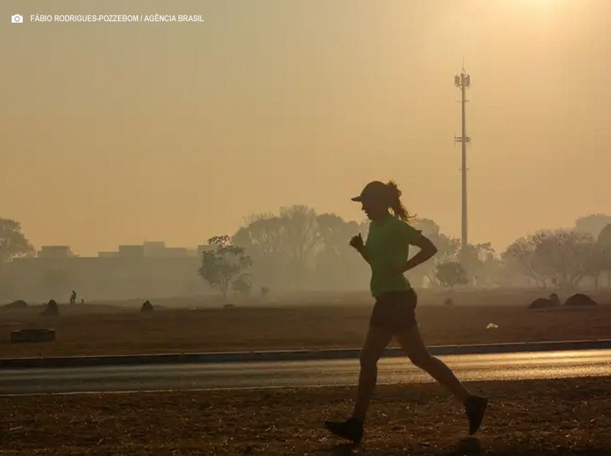 Poluição do ar em Brasília cresceu 350 vezes durante incêndio