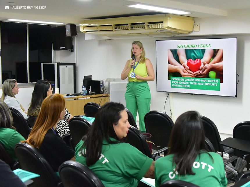 Setembro Verde: Hospital de Base recebe evento sobre doação de órgãos