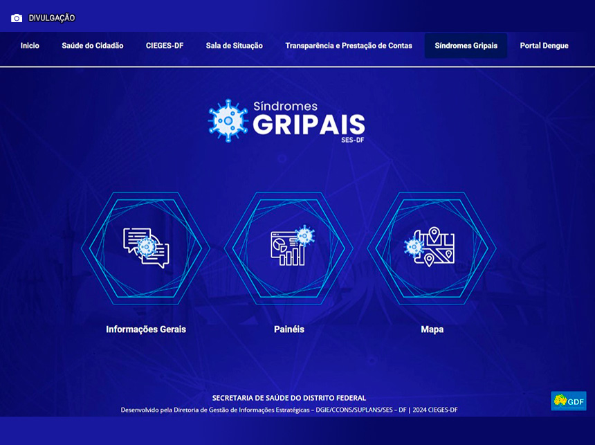 DF moderniza monitoramento das síndromes gripais