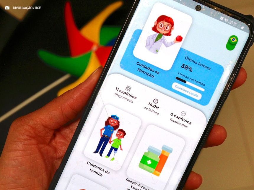Aplicativo auxilia famílias nos cuidados com crianças com câncer