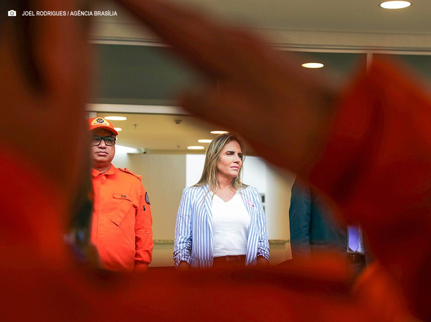 Celina Leão realiza entrega de nova sede administrativa do Bombeiros no DF