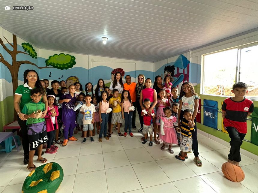 Centro de convivência infantil é inaugurado no Dia das Crianças no Sol Nascente