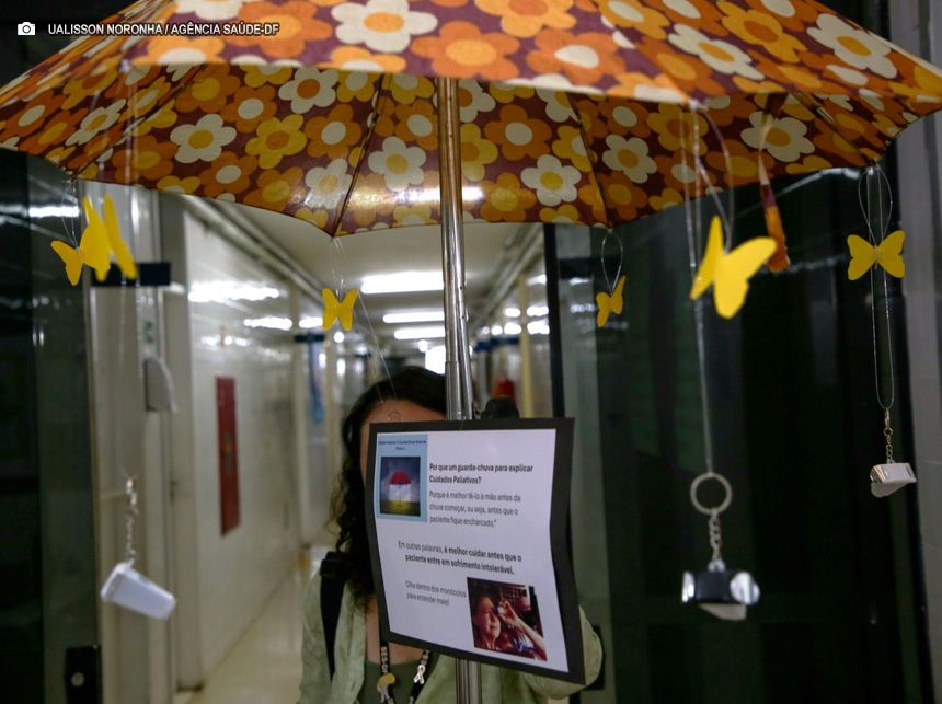 HRC promove ação de sensibilização de servidores sobre cuidados paliativos