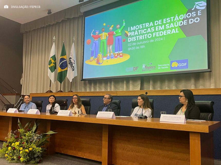 I Mostra de Estágios e Práticas em Saúde valoriza estudantes e profissionais do DF