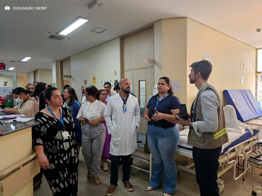 HRSM recebe visita de fiscalização de entidades de classes