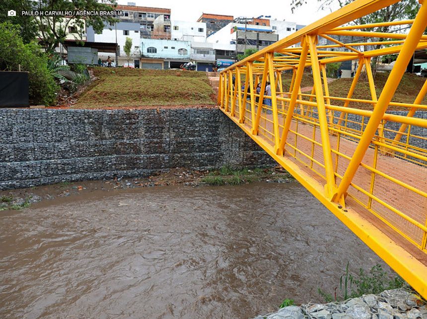 Reforço na estrutura de pontes de acesso à Vila Cauhy traz mais segurança aos moradores