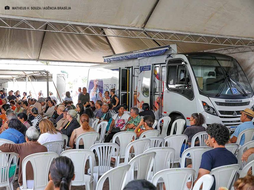 População do Gama pode aproveitar serviços do Saúde Mais Perto do Cidadão até sábado (19)