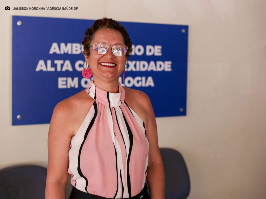 Ação destaca tratamento de câncer realizado no HRT