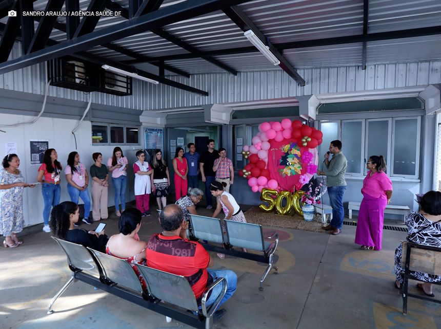 UBS 1 do Recanto das Emas comemora implantação de 500 DIUs