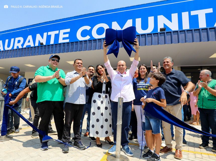 Restaurante Comunitário do Varjão é o quarto inaugurado por este GDF desde 2019