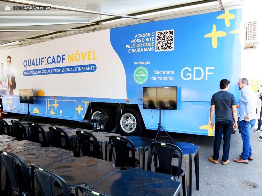 Inscrições para QualificaDF Móvel terminam nesta segunda (28)