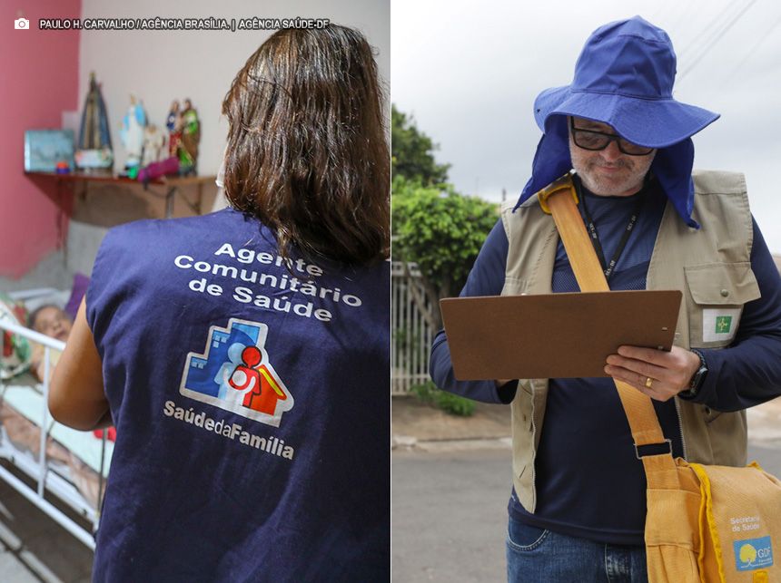 Você sabe a diferença entre Agentes Comunitários de Saúde e de Vigilância Ambiental em Saúde?