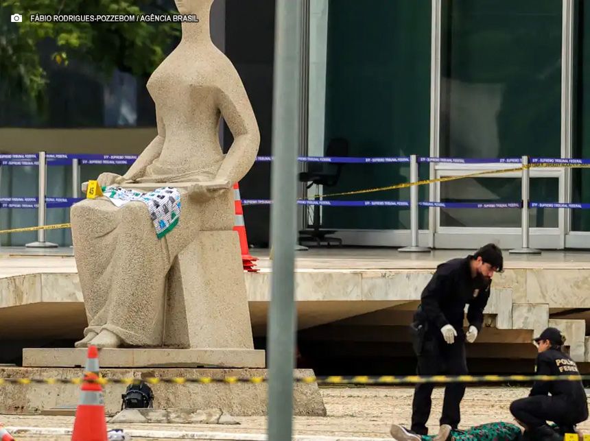 Irmão de autor de atentado no STF diz que ele se “deixou levar pelo ódio”